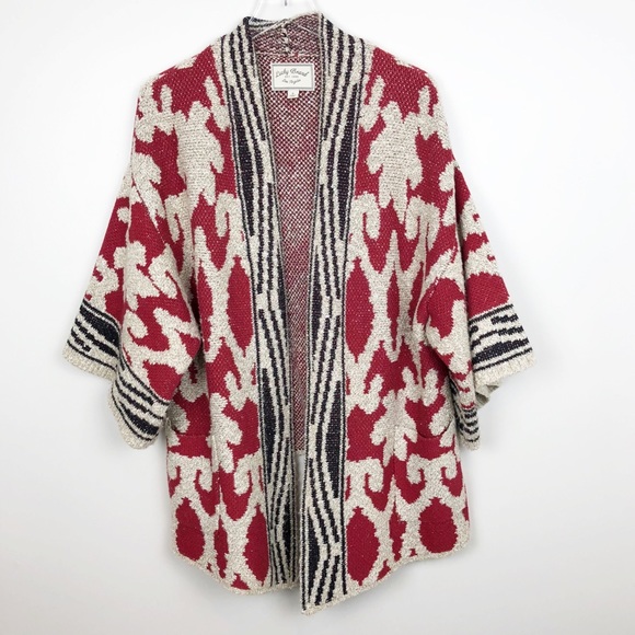 Lucky Brand Sweaters - Lucky Brand | Textured Poncho Cardigan Sweater